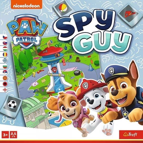 Spy Guy Lookout! Psi Patrola/Paw Patrol gra planszowa w pudełku 26x26x6cm