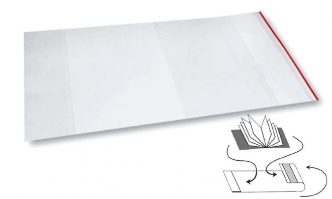 OXYBAG Uniwersalna okładka 237x450mm samoprzylepna