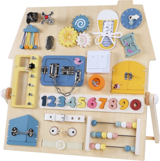 2Kids Toys Tablica aktywności Sensorick Deska Domek