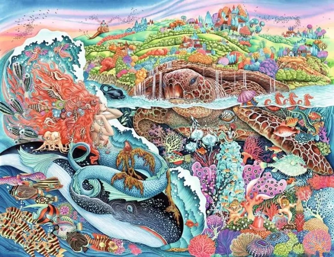 Puzzle Opowieści z głębin 2000 elementów