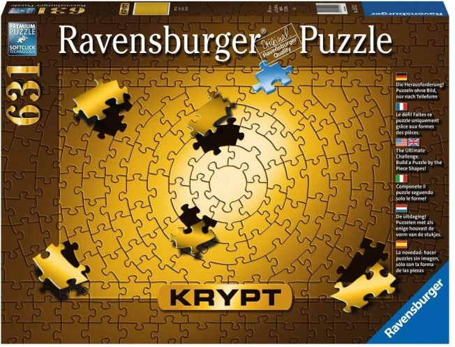 Ravensburger Puzzle Krypt złota edycja 631 elementów