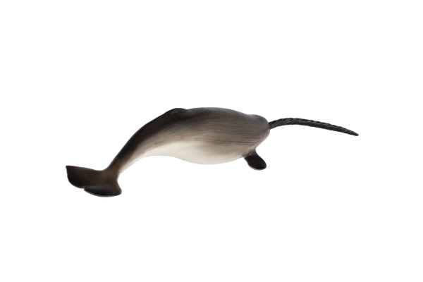 Narwal jednorożec zabawka 20cm w woreczku