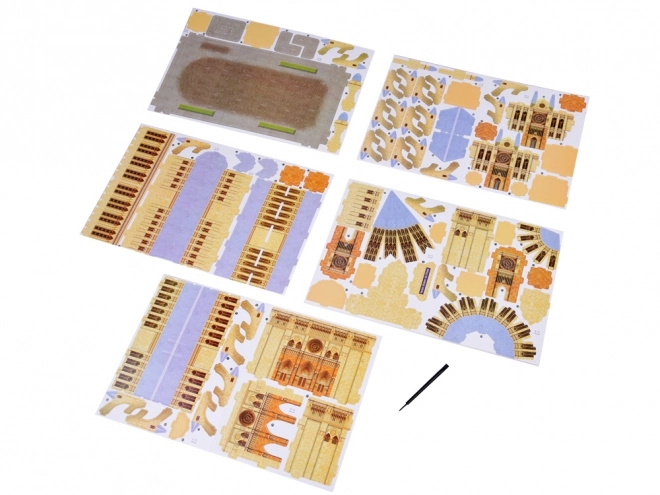 Puzzle 3D Katedra Notre-Dame w Paryżu