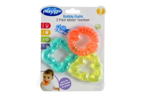 Playgro - Zestaw 3 chłodzących gryzaków