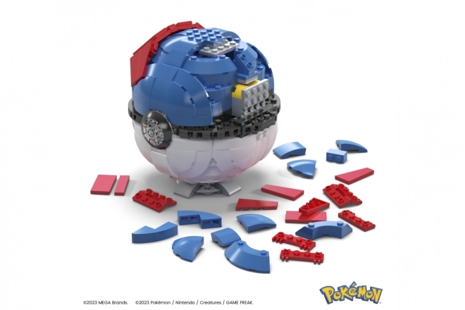 Zestaw Klocków Mega Construx Duża Kula Pokémonów
