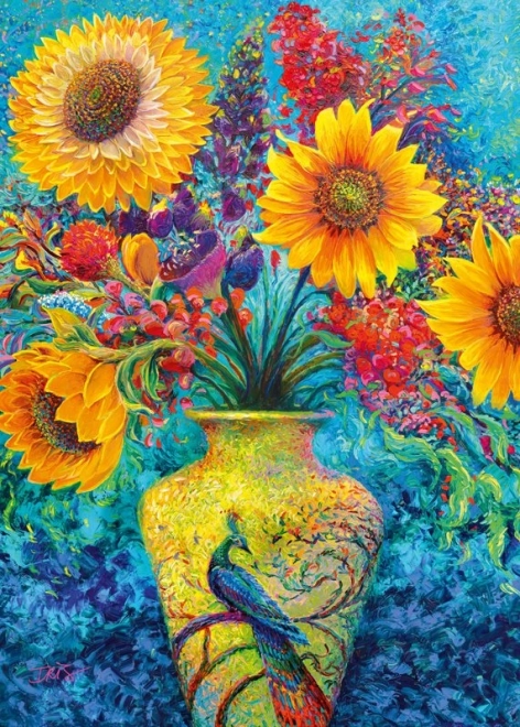 Puzzle CHERRY PAZZI Kwiatostan 1000 elementów