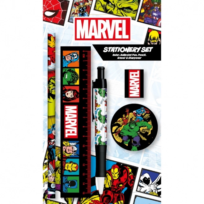 Zestaw szkolny Marvel z motywem