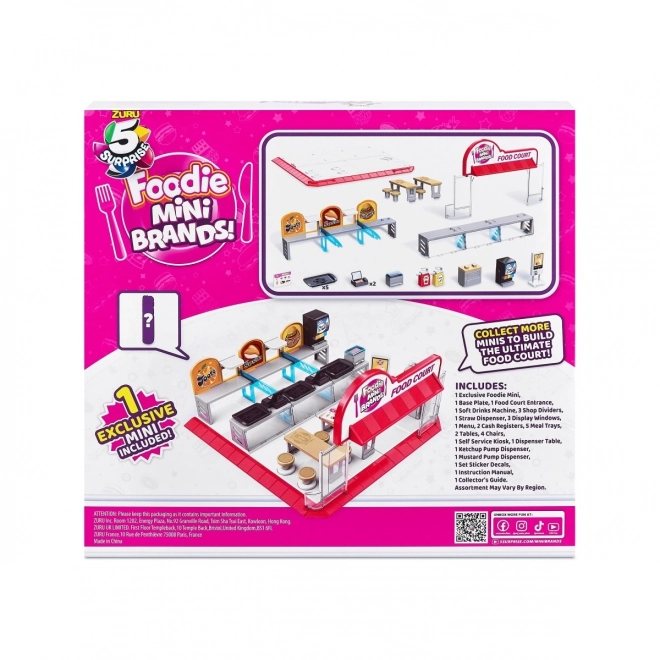 Miniaturowy dwór spożywczy Foodie Mini Brands