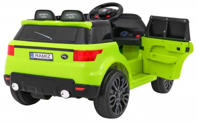 Elektryczne autko Land Rapid Racer zielone