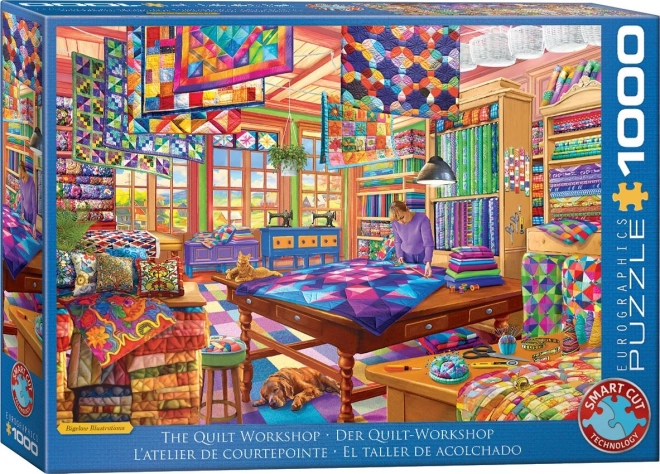 Puzzle Szachownica 1000 kawałków Eurographics
