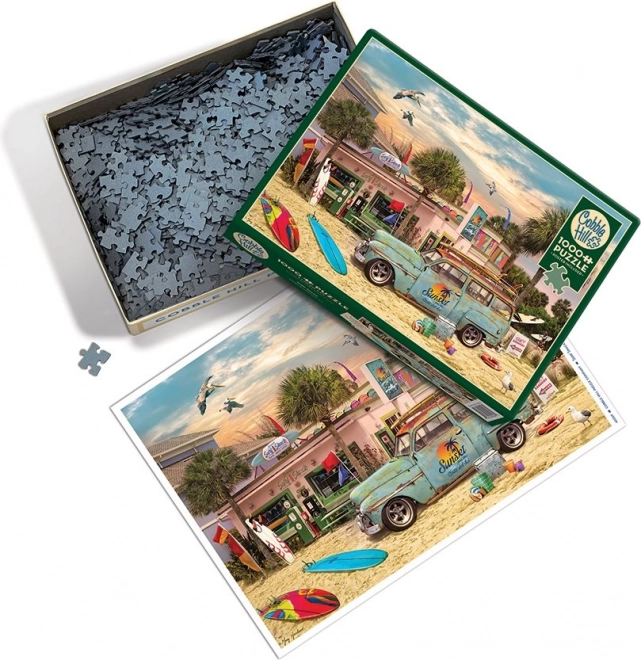 Puzzle Chata Surferska 1000 elementów od Cobble Hill
