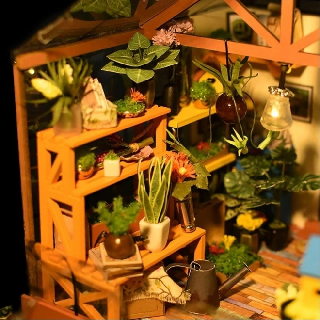 Kwiatowy dom Cathy - Miniaturowa szklarnia