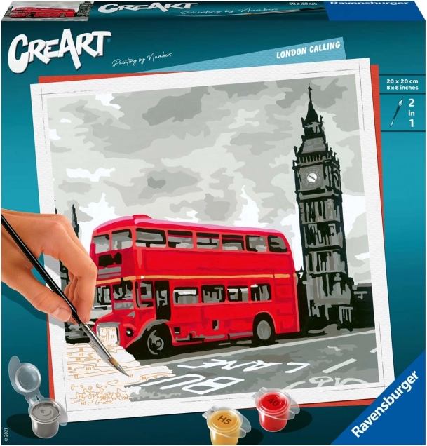 creart: london zestaw malarski dla dzieci 12+