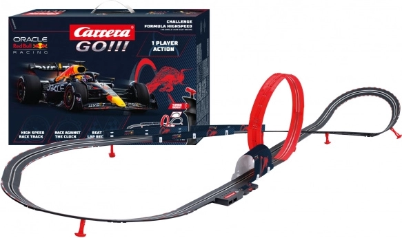 Tor wyścigowy Carrera GO Challenger F1 z samochodem Red Bull