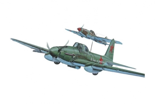 Model Iłuszyn IL 2 w skali 1:72