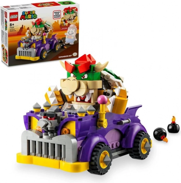 LEGO Super Mario – Wóz Muscle Bowsera – zestaw rozszerzający