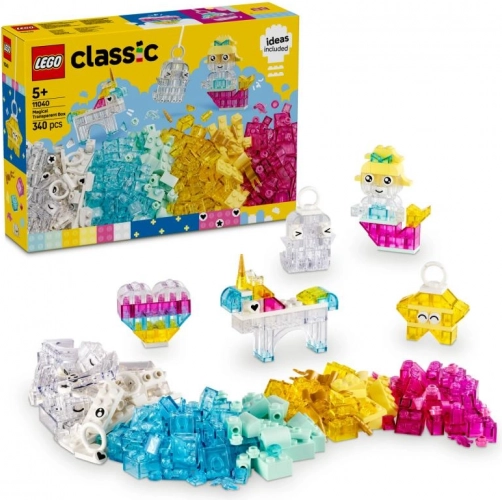 LEGO® Classic 11040 Magiczne przezroczyste pudełko