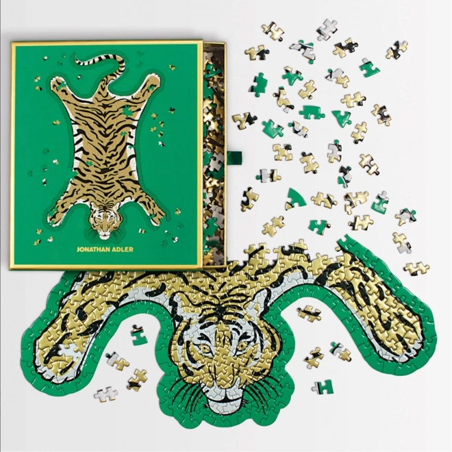 Metaliczne puzzle Jonathan Adler: Safari