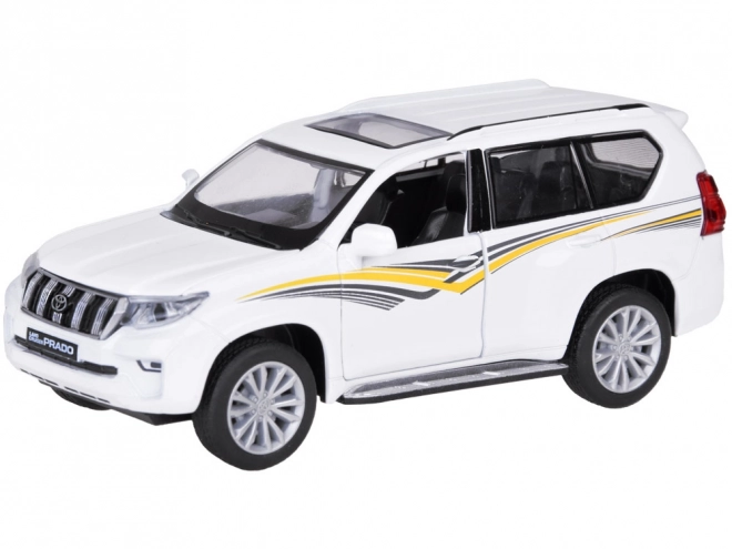 Metalowy model Toyota Land Cruiser Prado z efektami