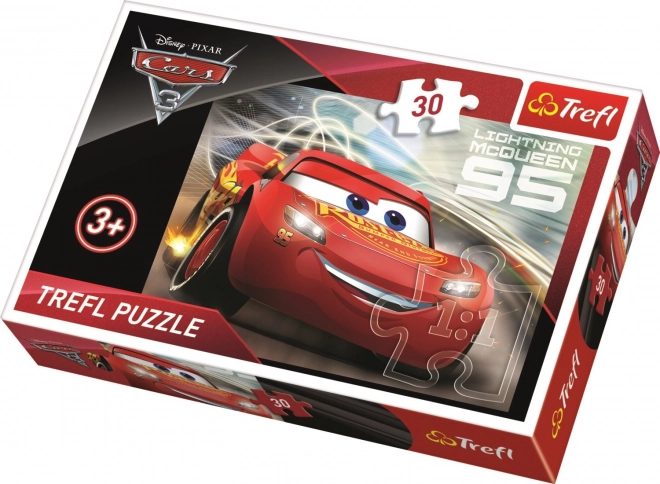 Puzzle Auta 3: Zygzak McQueen 30 elementów