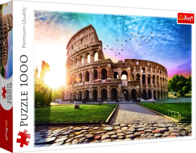 Puzzle 1000 elementów – Koloseum w promieniach słońca – Trefl