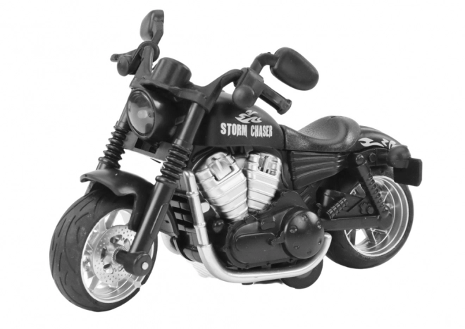 Motocykl Storm Chaser z napędem ciernym