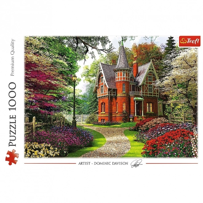 Puzzle 1000 elementów Dom Wiktoriański