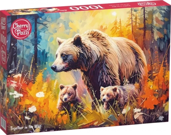Puzzle Razem w dziczy 1000 elementów