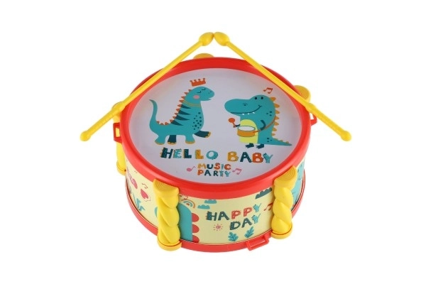 Instrumenty muzyczne/zestaw plast. 5 szt. w pudełku, 2 kolory w woreczku 27,5x28 cm 3m+