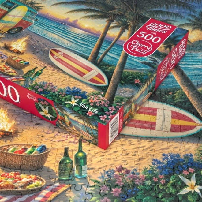 Puzzle Życie w karawanie 500 elementów
