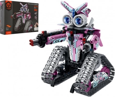 Zestaw konstrukcyjny RC robot iM.MASTER na zdalne sterowanie – Różowy