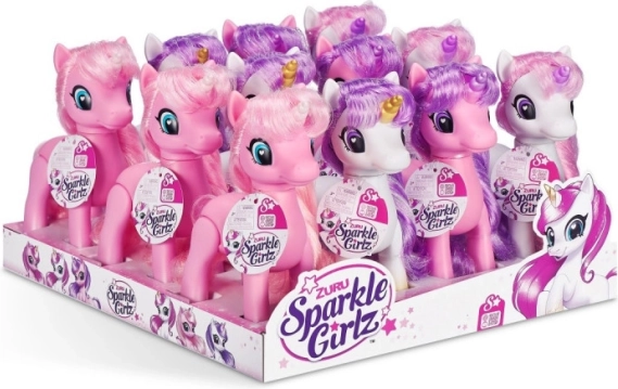ZURU Sparkle Girlz jednorożec do czesania