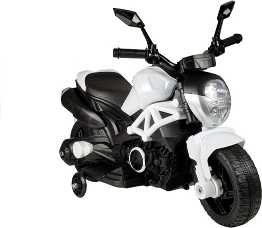 Dziecięcy motocykl elektryczny GTM1188 biały