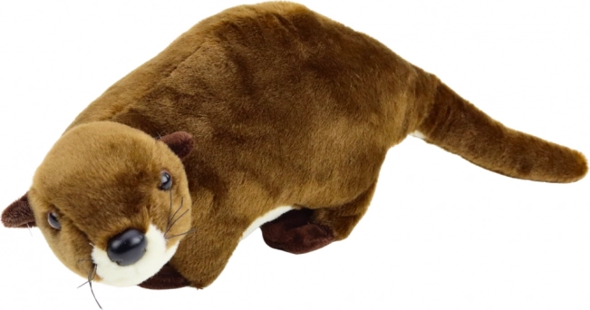 Pluszowa zabawka wydra brązowa 37 cm