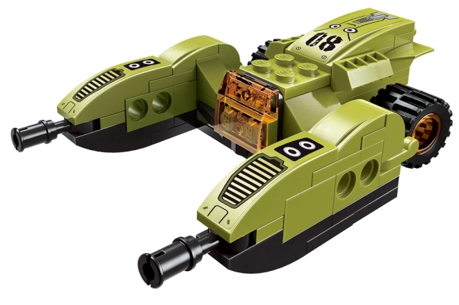 Qman Thunder Expedition Battle Car 1415 zestaw 8w1
