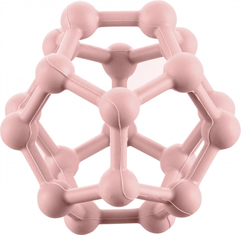 Silikonowy gryzak Atom, Old Pink