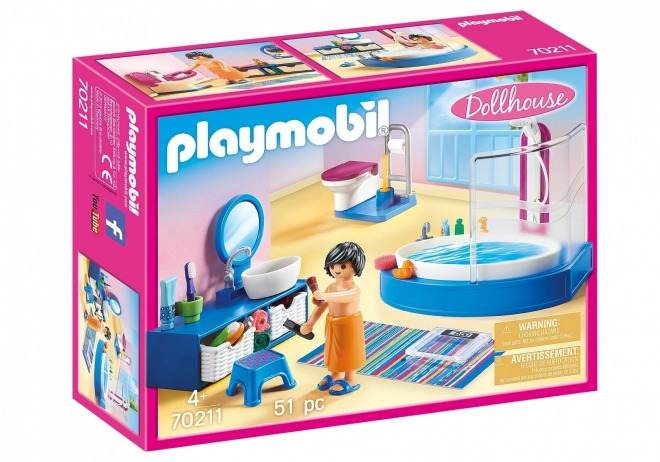 Łazienka z wanną Playmobil Dollhouse
