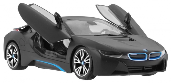 BMW i8 czarne RASTAR 1:14 auto na zdalne sterowanie + 2,4 GHz zdalne sterowanie