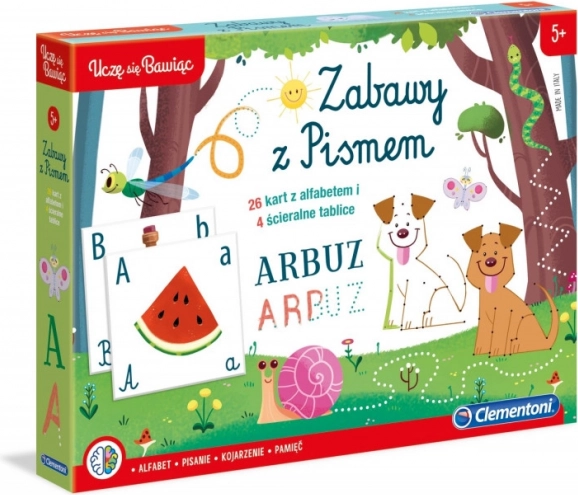 Zestaw do zabawy z pismem