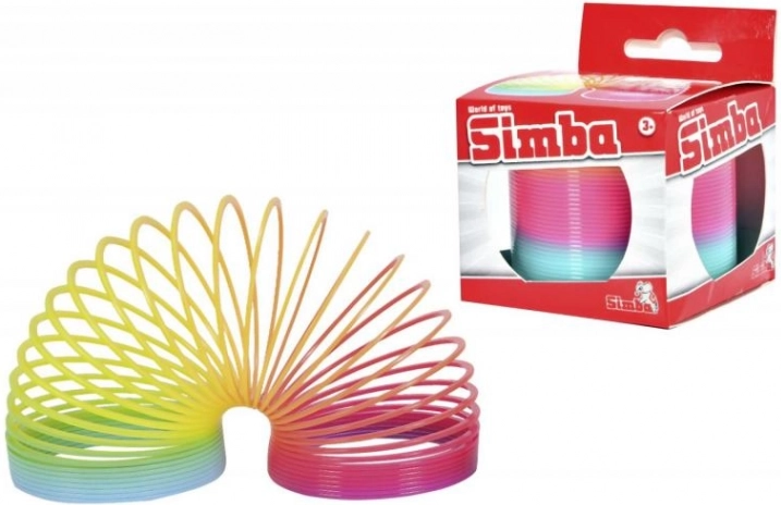 Magiczna Spiralna Zabawka Tęczowa 6 cm