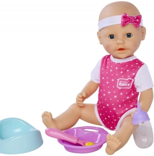 Lalka Noworodek Hungry 38 cm