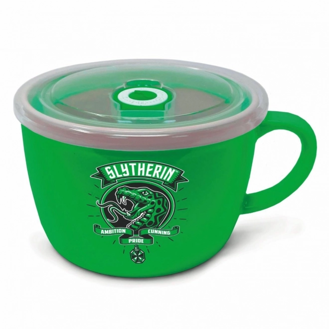 Ceramiczna miska z pokrywką Slytherin - Harry Potter