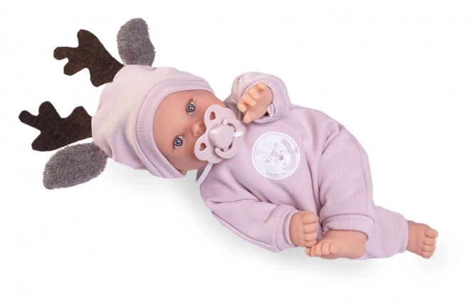 Antonio Juan 11324 KIKA - realistyczna lalka z dźwiękami i miękkim materiałowym ciałem - 27 cm