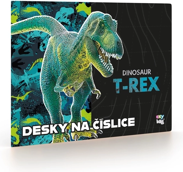 OXYBAG teczka na cyfry dinozaur premium