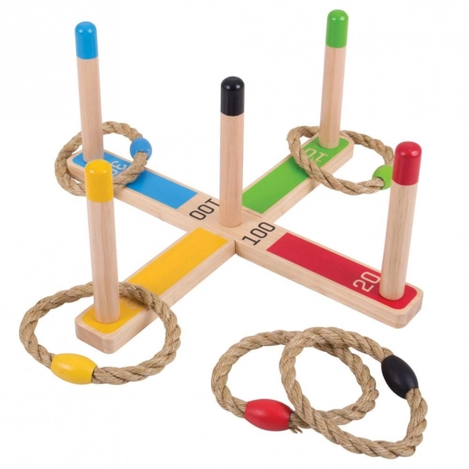 Bigjigs Toys Rzucanie pierścieniami