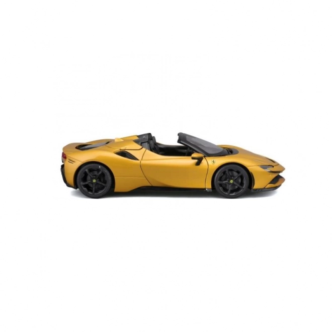 Bburago Ferrari SF90 Spider w skali 1:18 - żółty