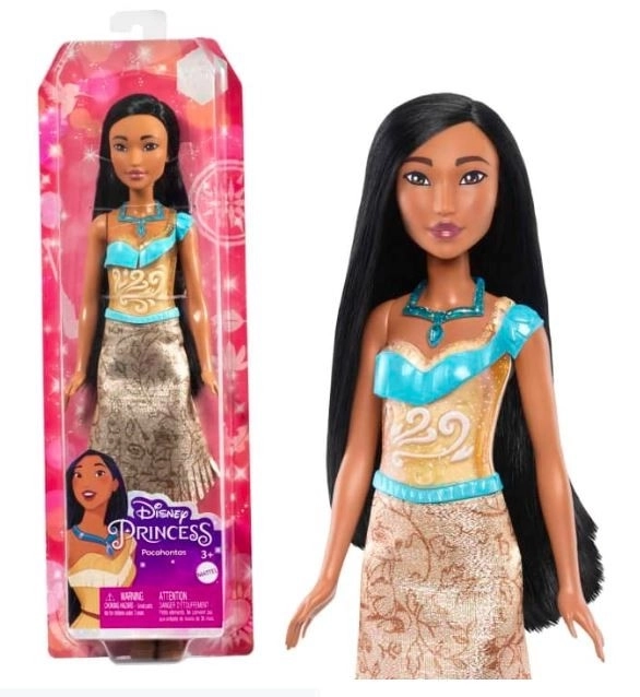 Disney Princess Lalka księżniczka - Pocahontas HLW07