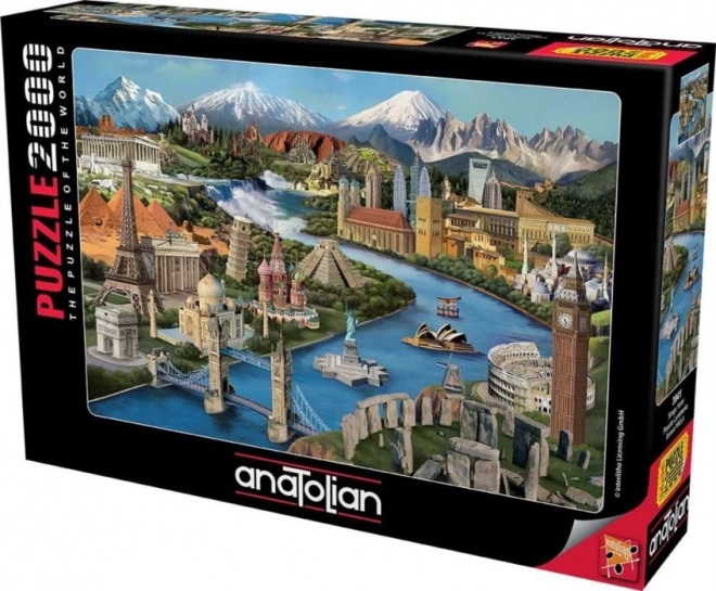 ANATOLIAN Puzzle Cuda świata 2000 elementów