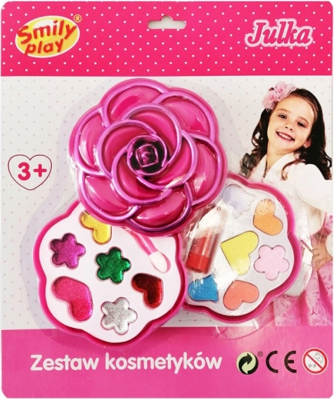 dziecięcy zestaw kosmetyczny kwiat 2‑częściowy