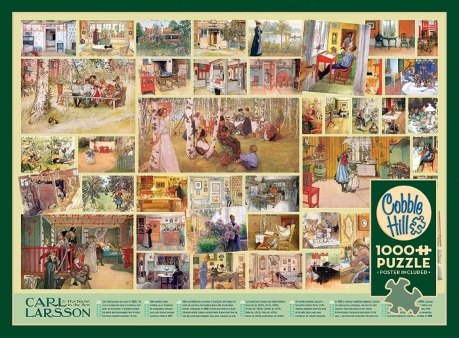 COBBLE HILL Puzzle Carl Larsson 1000 elementów